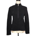 Galyan's Athletic MEDIUM 1/2 Zip Black Fleece Soft Lightweight Pullover Jacket Photo 22