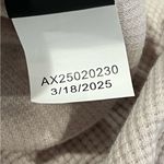 Comfrt Waffle Lounge Pant XS Wide Leg Sweatpants Neutral Pull On Comfy Pants Tan Photo 8