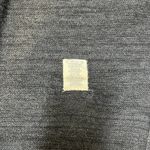 Billabong Sneak Peak Fringe Knit Cardigan Pockets Gray Small Photo 7