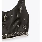 ZARA jeweled top Photo 1