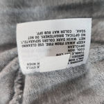 Uniqlo Gray Mock Turtleneck Ribbed Knit Dress Size Medium Gray Mini Dress Photo 6