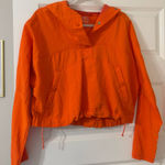 Free People Movement  Ride the Wave Crop Hooded Jacket Orange Photo 0