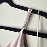 Birdy Grey NEW NWT Birdy Gray Jay Dress Shiny Satin Taupe XL V-Neck Maxi Wedding Event Gala Photo 3