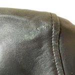 Marc New York Andrew  Women’s Black Leather Jacket Zip w/ Belt Tie Size XL Photo 8