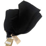 Burberry  Black Plaid Silk Scarf NWT Photo 0