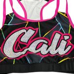 Rebel Athletics Cheer Cheerleading Womens Small Sports Bra Shorts California CA Pink Photo 2