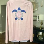 Simply Southern Pale Pink Women’s Long Sleeve Polyester Shirt in Sz Medium Photo 2