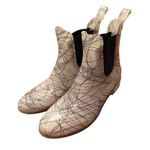 French Connection "Nevi" Black & White Women's Rain Boots SZ US 8.5 / EU 39 Photo 2