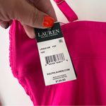 Ralph Lauren LAUREN ‎ one piece Swimsuit pink ruched Women’s SIZE 16 new Photo 4