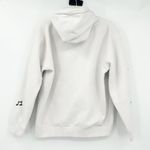 The Kylie Jenner Shop Womens Streetwear Rise N Shine Music Notes Fleece Hoodie M White Size M Photo 6
