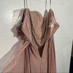 Jenny Yoo  Convertible Bridesmaid Dress Mira In Whipped Apricot Luxe Chiffon Sz 8 Photo 7