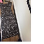 J. Crew Mercantile Floral Print Midi Dress Black Pink Casual Cottagecore Photo 4