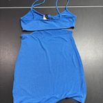 H&M  Blue Coverup Dress Photo 3