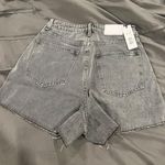 We Wore What Gray Denim Shorts Photo 2