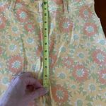 Boutique  Floral wide leg high rise cropped jeans Size 6 Photo 3