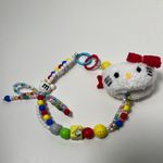 Hello Kitty Sanrio  Colorful Beaded Bag Charm Bag Chain Accessory Photo 5