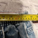 Lee Vintage High Waisted Mom Jeans Elastic Waist Light Blue Denim Relaxed Fit Photo 2