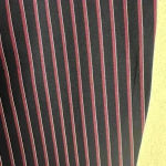 Eric Casual Striped navy/wine Dress Pants Womens Size 10 New with Tags Blue Photo 3