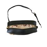Ellen Tracy NEW Octavia Women's Black Pebbled Leather Gold Chain Crossbody Bag Photo 3