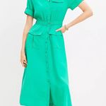 Loft Utility Midi Pocket Dress Photo 0