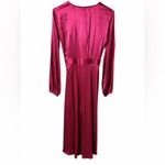 Nine West Elegant Pink Satin   NWT! Wrap Dress Photo 3