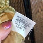 David Meister Vintage  Gold Top Size 10 Photo 4