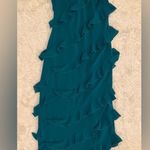 Amanda Uprichard NWOT  Asymmetric Frill Midi-Dress Ruffle Belladonna Dress sz S Photo 4