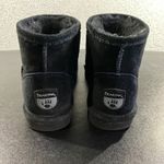 BEARPAW  Alyssa Boots Women 6 Black Suede Sheepskin Lined Winter Snow Outdoor Photo 4