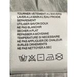 City Girl Nancy Bolen Abstract Tunic Top Striped Black and Yellow 95 Rayon Small Photo 6