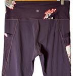 Athleta  Salutation Stash Pocket‎ Magnolia Plum#384003 Size Medium Photo 7