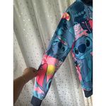 Disney Character Stitch All Over Loud Novelty Pullover Hoodie Sweatshirt M Photo 2