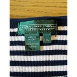 Ralph Lauren Jeans Co Striped Top Size XL Cotton Logo Classic Casual Women’s Photo 7
