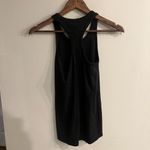 Stateside  Women's Black Ribbed Scoop Neck Racerback Tank Top Size XS Photo 1