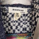 Monteau  Hooded Open Cardigan Sweater Sz XS Photo 5