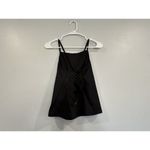 Free People  Movement Looking Heavenly Tank Top in Black Small S Photo 2
