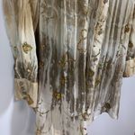 Peter Nygard  Button Down Sequin Accent Blouse Photo 2