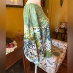 Take Two Clothing Co. Vintage City Scene Top Sequined Women’s Size 1X Blue Photo 3