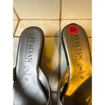 Italian Shoemakers  Size 10  Finer Open Toe Sandals From Italy Photo 11
