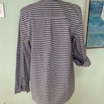 GH Bass Striped Cotton Tunic Top L Size L Photo 6