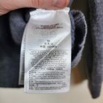 Gap Women's 100% Merino Wool Quarter-Zip Sweater Gray Preppy Academia Layering Photo 3