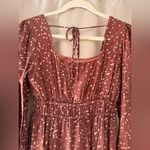 Altar'd State Long Sleeve Mini Dress Medium Boho Chic Cute Fall Outfit Photo 5