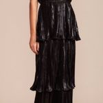 LIONESS Womens  3 Tiered Pleated Maxi Dress Photo 0