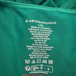 Anthropologie  Emerald Green The Viviette Long-Sleeve Bodysuit Size L/XL Photo 3