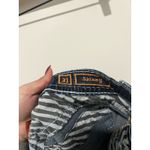 Rock Revival  Women's Skinny Jeans Size 31 Yui 5278 Y2K Embroidered Photo 6