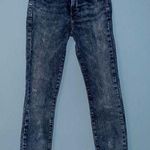 AGOLDE  Distressed Dark Wash Colette Skinny Jeans Size 27 Photo 0