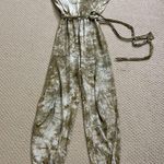 100% Cotton Olive Green Tie Photo 6