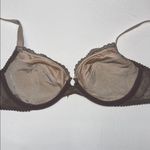 Victoria's Secret  Lace Underwire Bra taupe adjustable straps no pads Photo 6