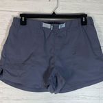 Madewell MWL Women’s Hiking Shorts Size L- Sunfaded Indigo Photo 4