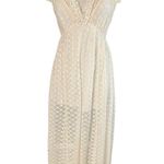 Free People  Chleo Lace Crocheted Jumpsuit Sz XS Photo 6