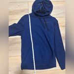 Nike Women’s Navy and Black Dri Fit Hoodie Photo 4